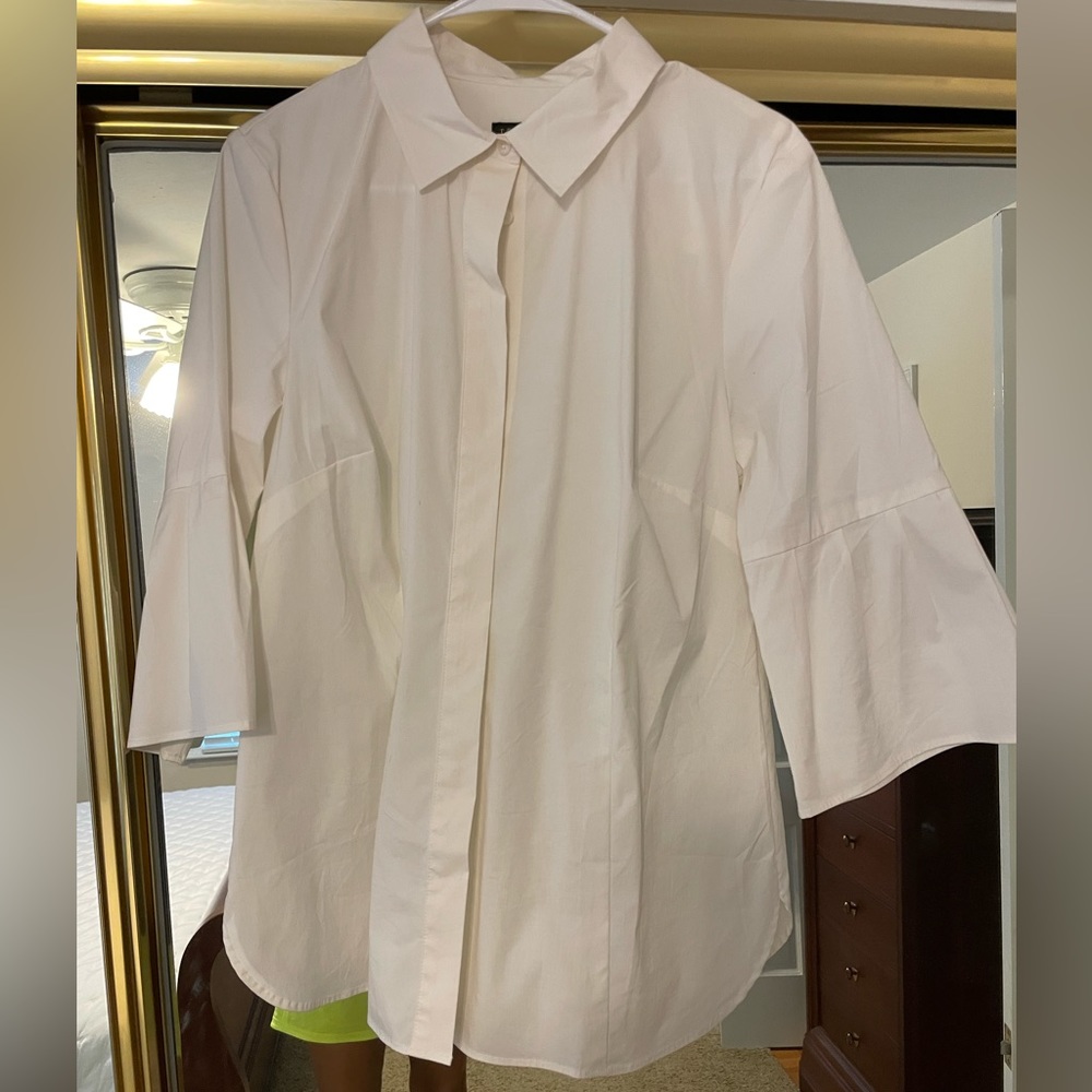 Talbots white blouse.  Size 12
